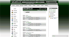 Desktop Screenshot of goalserve.com