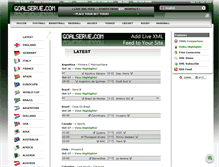 Tablet Screenshot of ns2.goalserve.com